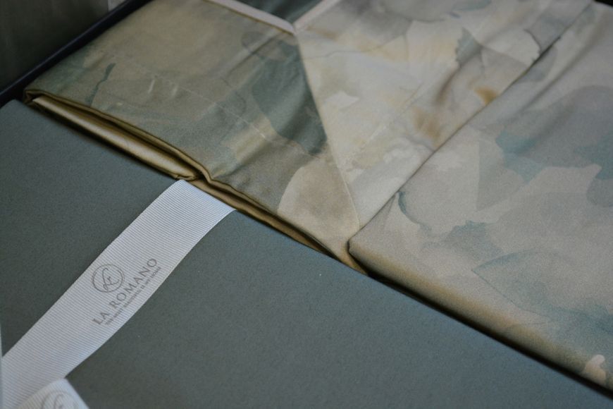 Постільна білизна La Romano Silk Satin 200&times;220 см Rivano Moonmist 40788 фото