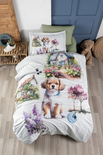 Постельное белье полуторное First Choiсe Exclusive Digital Ranforse 160 х 220 см Charlie 40258 фото