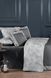 Постільна білизна La Romano Silk Satin 200&times;220 см Rivano Steelgrey 40789 фото 2