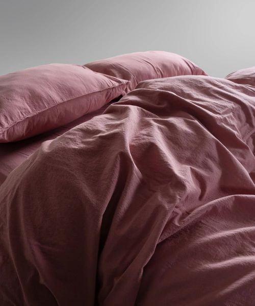Постільна білизна Limasso Stonewashed Ranforse 200 х 220 см Old Rose, євро 31424 фото