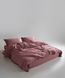 Постільна білизна Limasso Stonewashed Ranforse 200 х 220 см Old Rose, євро 31424 фото 2