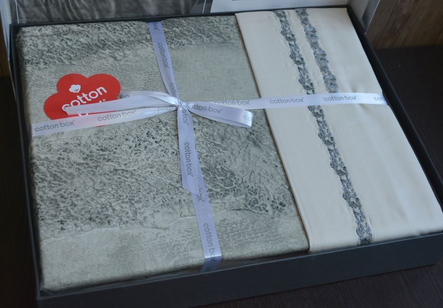 Комплект постільної білизни ТМ Cotton Box Коллекція Elite Saten "Sendero Haki" Євро 50х70 31658 фото