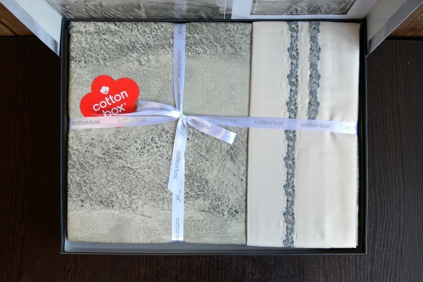 Комплект постільної білизни ТМ Cotton Box Коллекція Elite Saten "Sendero Haki" Євро 50х70 31658 фото