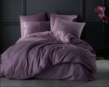 Постельное белье Charlotte Stripe Satin 200х220 см, простынь 180х200+30 см Murdum 41246 фото