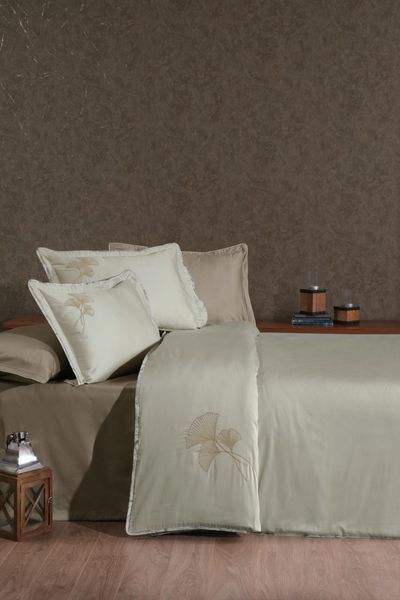 Постільна білизна La Romano Silk Satin 200&times;220 см Estela Wind 40781 фото