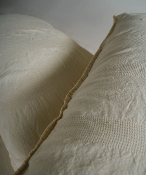 Постільна білизна Limasso Stonewashed 200 х 220 см (2 наволочки) Cassandra Cream 41679 фото