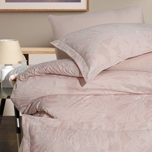 Постільна білизна First Choice Cotton Satin 160 х 220 см Lucas Powder 41046 фото