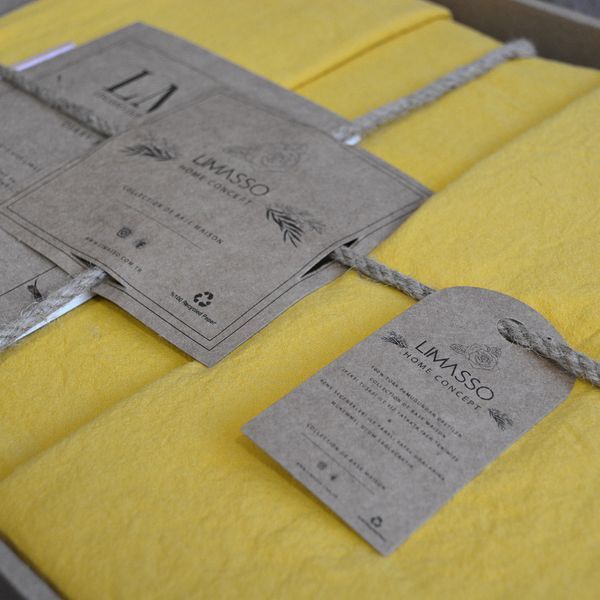 Постільна білизна Limasso Stonewashed Ranforse 200 х 220 євро Lemonade 31358 фото