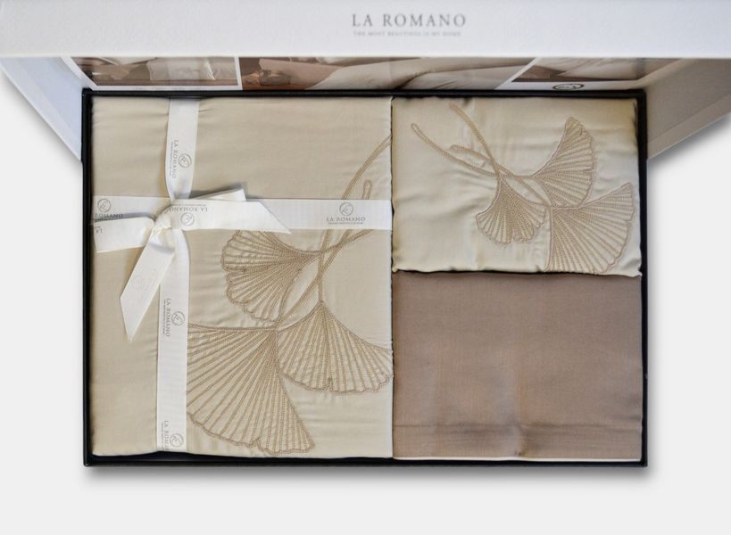 Постільна білизна La Romano Silk Satin 200&times;220 см Estela Wind 40781 фото