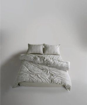 Постільна білизна Limasso Stonewashed 200 х 220 см (2 наволочки) Cassandra Natural Cream 41680 фото