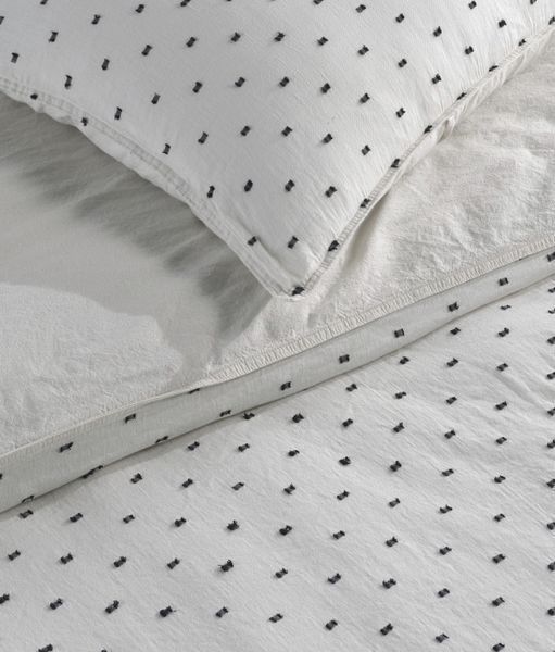 Постільна білизна Limasso Stonewashed 200 х 220 см Pas a Pas White 40692 фото