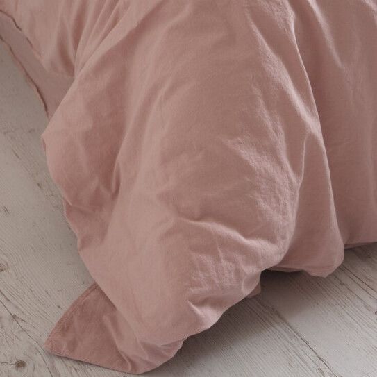 Постільна білизна Limasso Stonewashed Ranforse 200 х 220 євро Pale Mavue 31350 фото