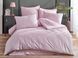 Постельное белье Charlotte Stripe Satin 200х220 Pudra простынь: 160 х 200+30 см (на резинке) 41217 фото 1