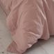 Постільна білизна Limasso Stonewashed Ranforse 200 х 220 євро Pale Mavue 31350 фото 4