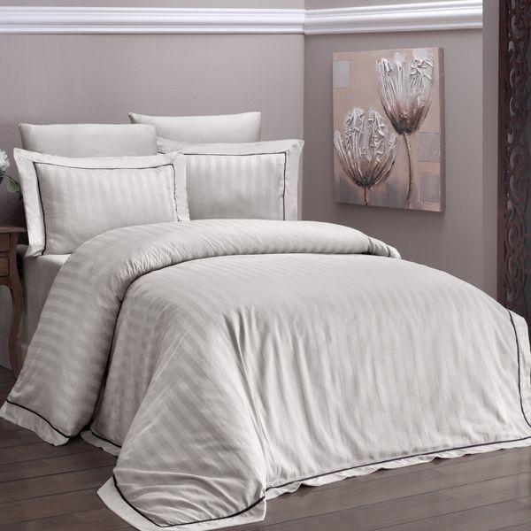 Постельное белье First Choice Deluxe Satin 160 х 220 см Novel Line Sand 40074 фото