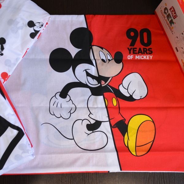 Постільна білизна TAC Disney 160&times;220 см Mickey (на резинці) 31243 фото