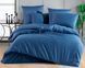 Постельное белье Charlotte Stripe Satin 200х220 Indigo Простыня: 160 х 200+30 см (на резинке) 41204 фото 1