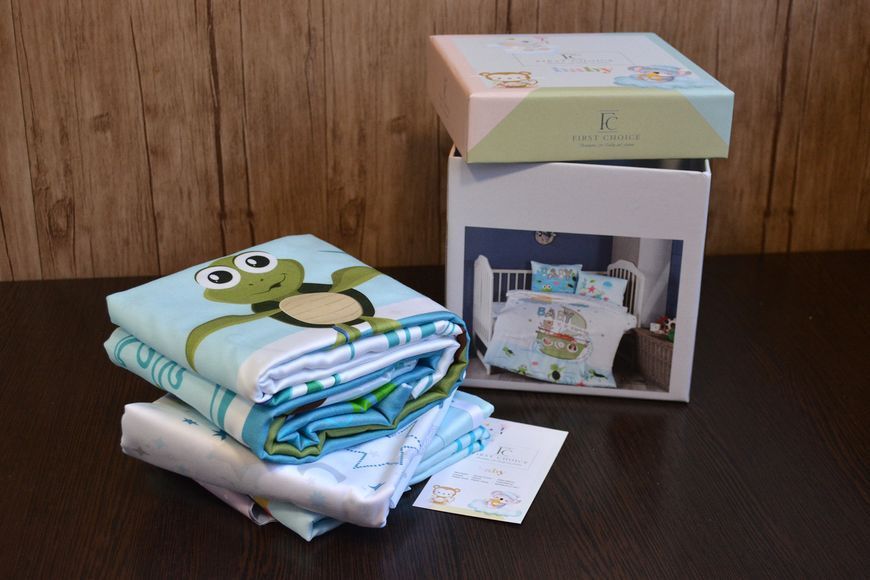 Постільна білизна для немовлят First Choice Baby Digital Satin 100х150 см. Discover 31813 фото