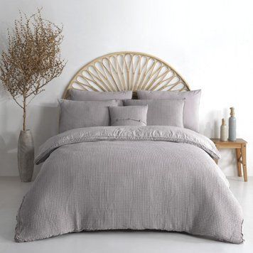 Комплект постільної білизни Limasso Bassin 200 х 220 см Opal Grey 40942 фото