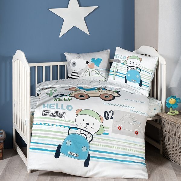 Постельное белье для новорожденных First Choice Baby Digital Satin 100х150 см. Joyce 31814 фото