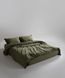 Постільна білизна Limasso Stonewashed Варена бавовна Standart 160х220 Capulet Olive полуторне 31596 фото 7