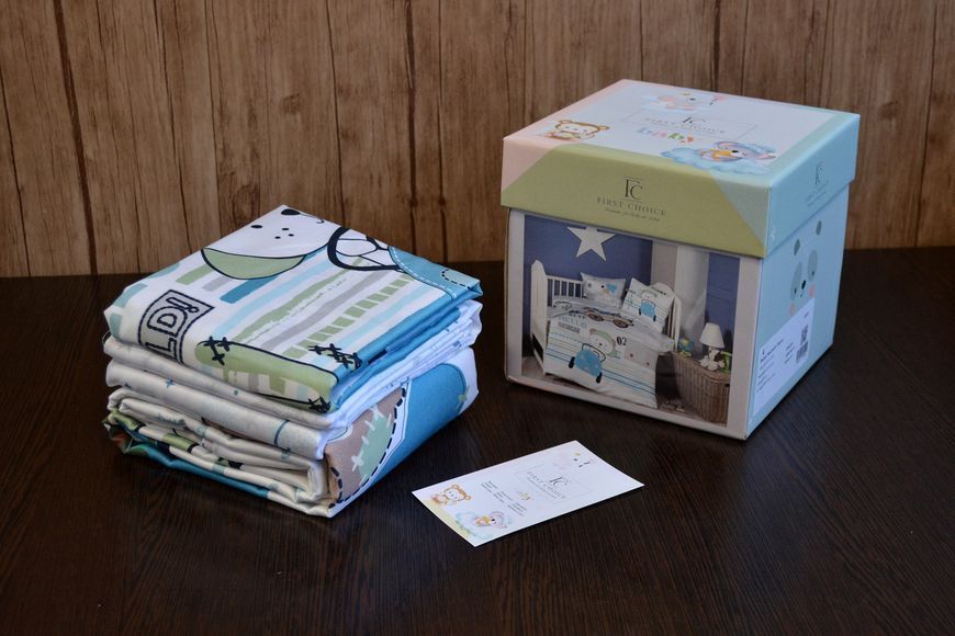 Постельное белье для новорожденных First Choice Baby Digital Satin 100х150 см. Joyce 31814 фото