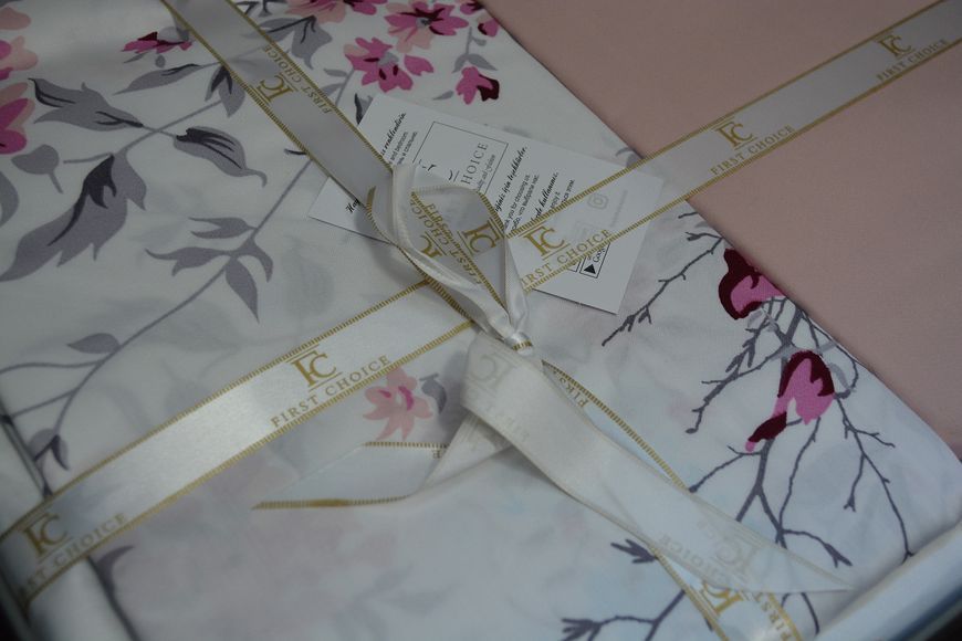 Постільна білизна First Choice Cotton Satin 160 х 220 см "Leena Powder" 31950 фото