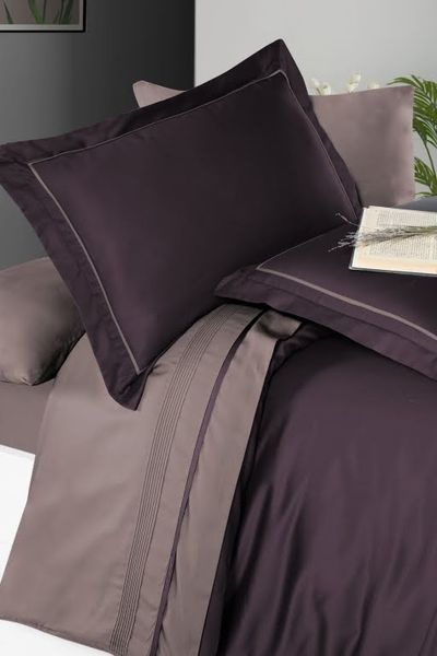 Постільна білизна First Choice Deluxe Satin 200 х 220 см Serenity Purple Lilac 31292 фото