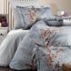 Постільна білизна First Choice Cotton Satin 200 х 220 см Albert Grey 40605 фото 2