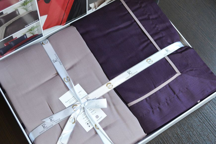 Постільна білизна First Choice Deluxe Satin 200 х 220 см Serenity Purple Lilac 31292 фото