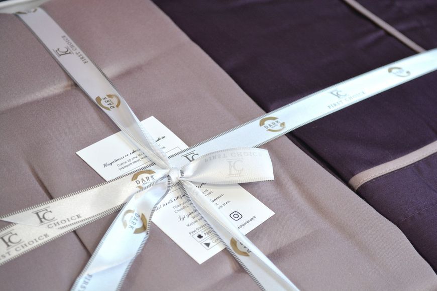 Постільна білизна First Choice Deluxe Satin 200 х 220 см Serenity Purple Lilac 31292 фото