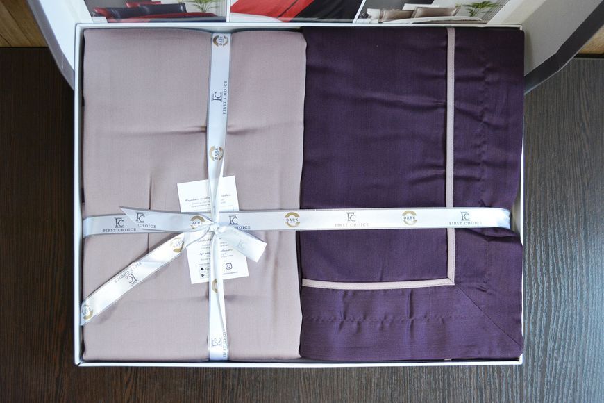 Постільна білизна First Choice Deluxe Satin 200 х 220 см Serenity Purple Lilac 31292 фото