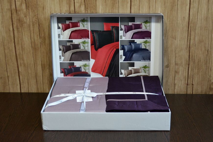 Постільна білизна First Choice Deluxe Satin 200 х 220 см Serenity Purple Lilac 31292 фото