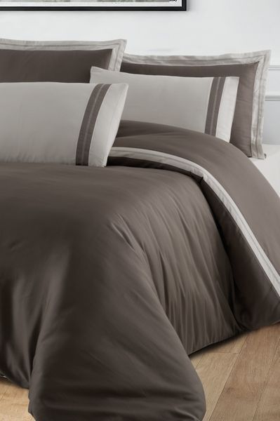 Постільна білизна La Romano Mona Premium Satin 300TC 200&times;220см Alara Iron 41587 фото