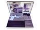 Постільна білизна євро комплект First Choice V.I.P Satin Moonlight 200 х 220 см London Purple 1937-10 фото 2