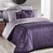 Постільна білизна євро комплект First Choice V.I.P Satin Moonlight 200 х 220 см London Purple 1937-10 фото 1