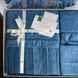 Постельное белье La Romano Premium Satin 200&times;220 см евро Talya Blue 31640 фото 4
