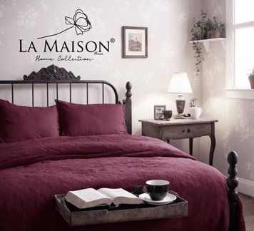 Постільна білизна La Maison Stonewashed 200 х 220 см Mariella Cerry 41144 фото