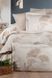 Постільна білизна First Choice Cotton Satin 160 х 220 см Sofira Beige 40401 фото 2