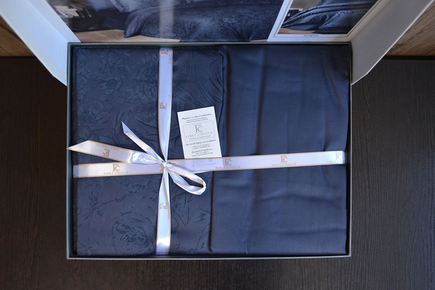 Постільна білизна First Choice Cotton Satin 200 х 220 см"Advina Eclipse" 31862 фото