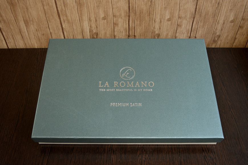 Постільна білизна La Romano Premium Satin 200&times;220 см Lucca White 31999 фото