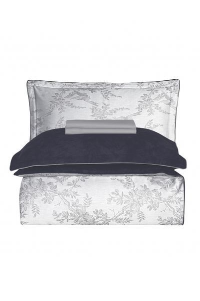 Постельное белье La Romano Mona Premium Satin 300TC 200&times;220см Merida Grey 41599 фото