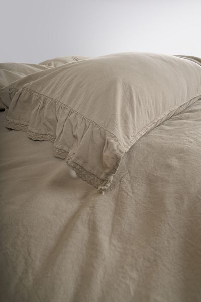Постільна білизна Limasso Stonewashed 200 х 220 см Sicilia Oxford Tan 41629 фото