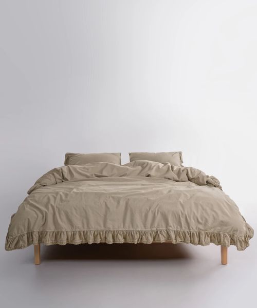 Постільна білизна Limasso Stonewashed 200 х 220 см Sicilia Oxford Tan 41629 фото