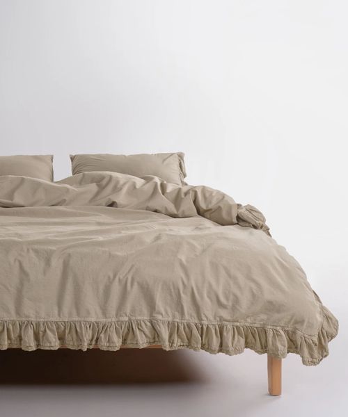 Постільна білизна Limasso Stonewashed 200 х 220 см Sicilia Oxford Tan 41629 фото