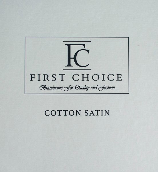 Постельное белье First Choice Cotton Satin 200 х 220 см "Point Lilac" 31600 фото