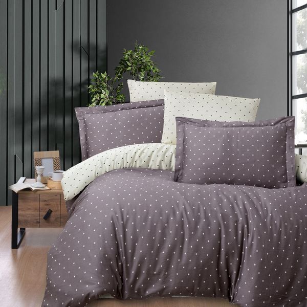 Постельное белье First Choice Cotton Satin 200 х 220 см "Point Lilac" 31600 фото