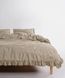 Постільна білизна Limasso Stonewashed 200 х 220 см Sicilia Oxford Tan 41629 фото 3
