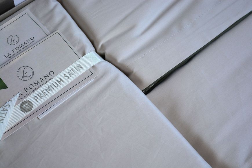 Постільна білизна La Romano Premium Satin 200&times;220 см Lucca Wind 32000 фото