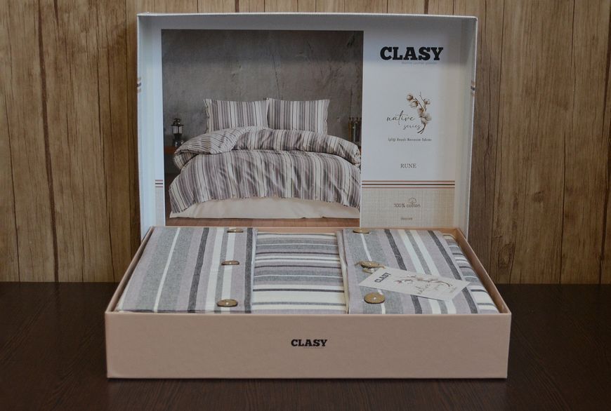 Постельное белье Clasy Native 200х220 см Rune 31559 фото